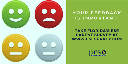 Graphic: Take Florida's ESE Parent Survey at www.esesurvey.com 